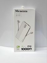 پاور بانک 10هزار میلی آمپر MEACCES