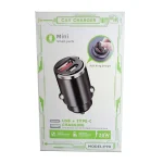 شارژر فندکی 38 وات 2 پورت مدل p90 - Image 2
